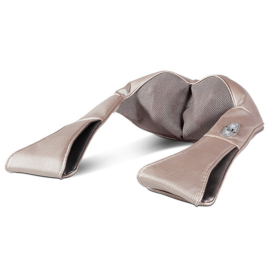 KUMFOR iTE Neck and Shoulder Massager with Adjustable Heat and Strap, Shiatsu 3D Electric Neck Massage, Suitable for Home and Office